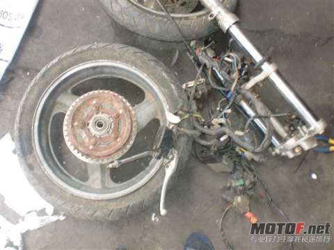 CB400前后今，大线，前叉，上下三星等