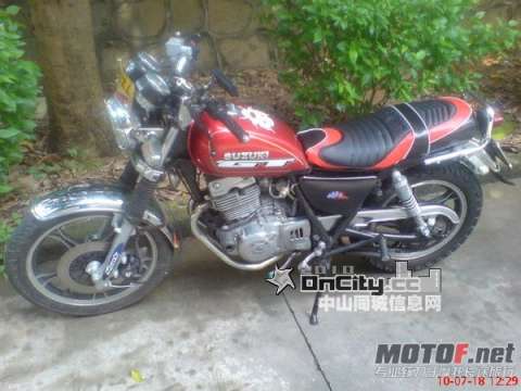 改装进口铃木GN250街跑车改“草上飞”