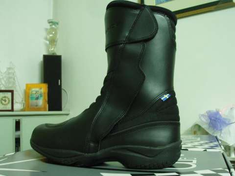 原单出口瑞典STR真皮防雨街车靴