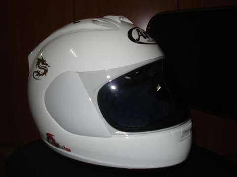 M码Arai纯白色RX-7RR4全盔