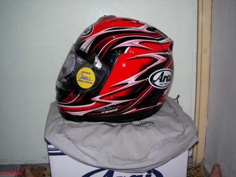 出售刚买回来不到一周的ARAI-RR5.3100