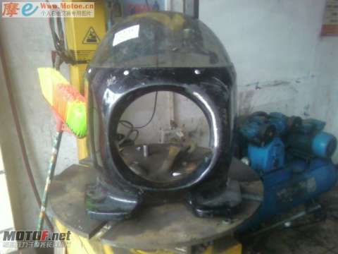 圆孔街车.复古车头罩