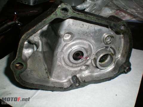 CB750机头的零件