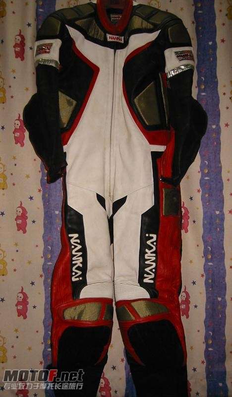 日本南海赛车连体皮衣