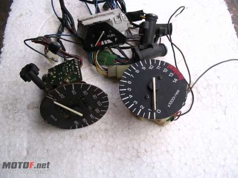 XJR400，原装仪表芯