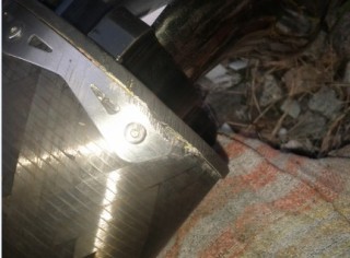 江门新会睦州出个能跑的海豚250尸体，和一支cbr1000专用兄弟排气（中尾段