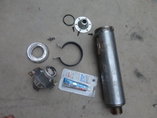 茂名200出HONDA原装排气，恶魔天使眼，进口密封胶