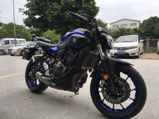 出售16年12月ABS MT07一台！