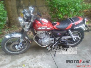 广东中山代友发布5500元出售改装进口铃木GN250街跑车改“草上飞”