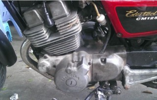 HONDA 本田CA250发动机 银公子