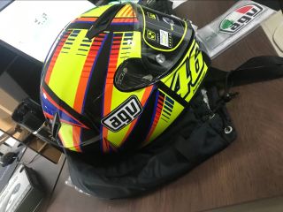 转让 意大利 AGV Veloce S 罗西款 日月罗拉