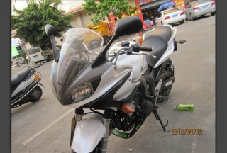 (已售！谢谢绿茵直播)江门出雅马哈FZ6S一台，