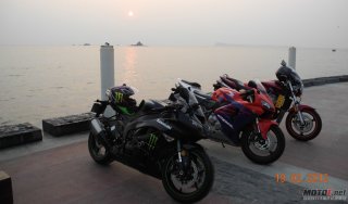 深圳慢出碣石回来一手CBR600 F5已售（05Z1000磨砂蓝继续出）