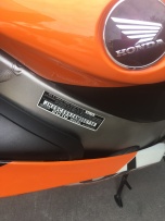 10年鹦鹉CBR1000银架