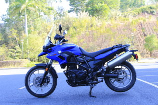 广东揭阳揭西出售德产BMW13年高配宝马F700gs拉力车800排量整车精神没毛病实行6289英里