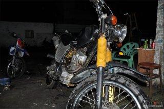 广东中山代友发布4200元出售仿Super motoTW200款越野滑胎一台