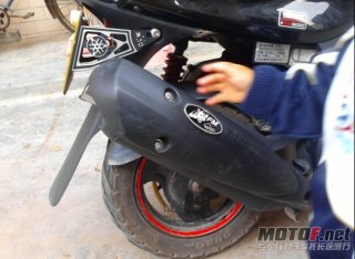 出一条9成新只用了一个月的福禧用FM23口径排气