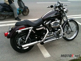 急换车降价广东惠州58000元出售哈雷06年XL1200C车有牌