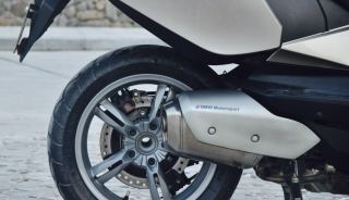 14年宝马C650GT胎压监测最高配