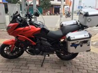 广西上林县大贸车：16年2月份川崎异兽Versys650旅途车