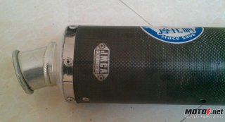 出售cb400 vtec 进口改装排气尾段和水箱