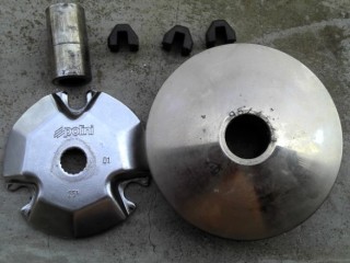 东莞 12寸轮胎9新 .2冲JOG改件