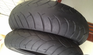 550元出售一对象牌轮胎 120 180
