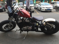 出售本田铁马400改装