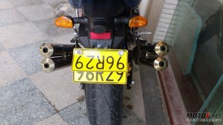 卖对06Z1000原装排气尾段~