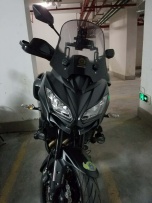 广东阳江出售大贸16川崎versys650拉力