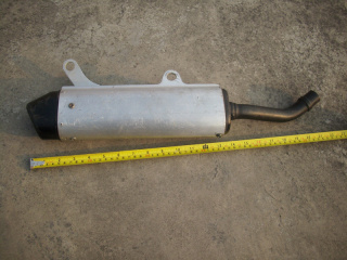 广州出二冲YZ厂爬排气尾段一条，成色非常好！（鱼嘴排气）