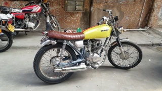 白金二代CG125本田改复古