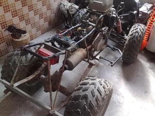 大公牛250水冷差速后桥沙滩车