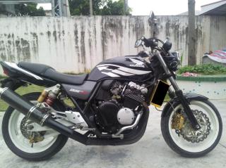 广东鹤山，03年CB400，VTEC2，有T牌有行驶证，接刀，接受换车