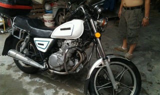 广州白云（代友）售铃木GN250 原版原漆原装度高4200元接刀。刀刀刀爽刀吧！！！