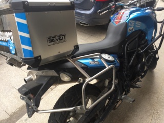 广东河源出10年双杠F650gs(800c)