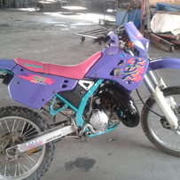 出售原装度极高的川崎越野KDX125