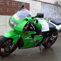 代友发贴 广东中山出售有牌证川崎ZXR400碟灯