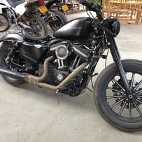 爆改哈雷硬汉，求有缘人接走，接受换哈雷