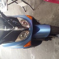 深圳布吉帮兄弟出售一部06年蓝色T-MAX500 3.6W接小刀