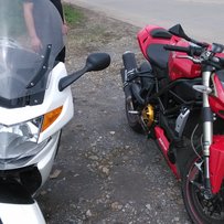 清远阳山出台10年杜卡迪街霸1100