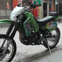 广州黄埔区代友出售闲置川崎KDX 200越野车