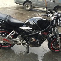 出售铃木400cc 7aa带VC. 刚换机油，疝气灯，报警器，冷热一枪，三路正常，轻松报表