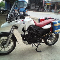 肇庆广宁出售11款30周年纪念版BMW F650GS,价65800元.