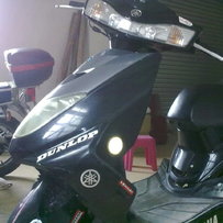 欧2雅马哈迅鹰,接小刀