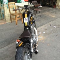 代友出售野蛮人Ls650大单缸改哈雷款