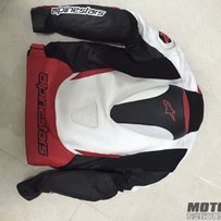 出售正品A星SP-1手套L码，A星打孔分体皮衣皮裤48码