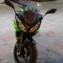 出售14年【13款川崎】ER6F车很新只有3000度公里