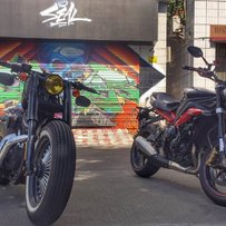 《好车到》13年凯旋675 R版 和 爆改哈雷10年 883