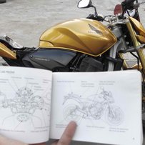 海南出台08CB600，新款黄蜂600。